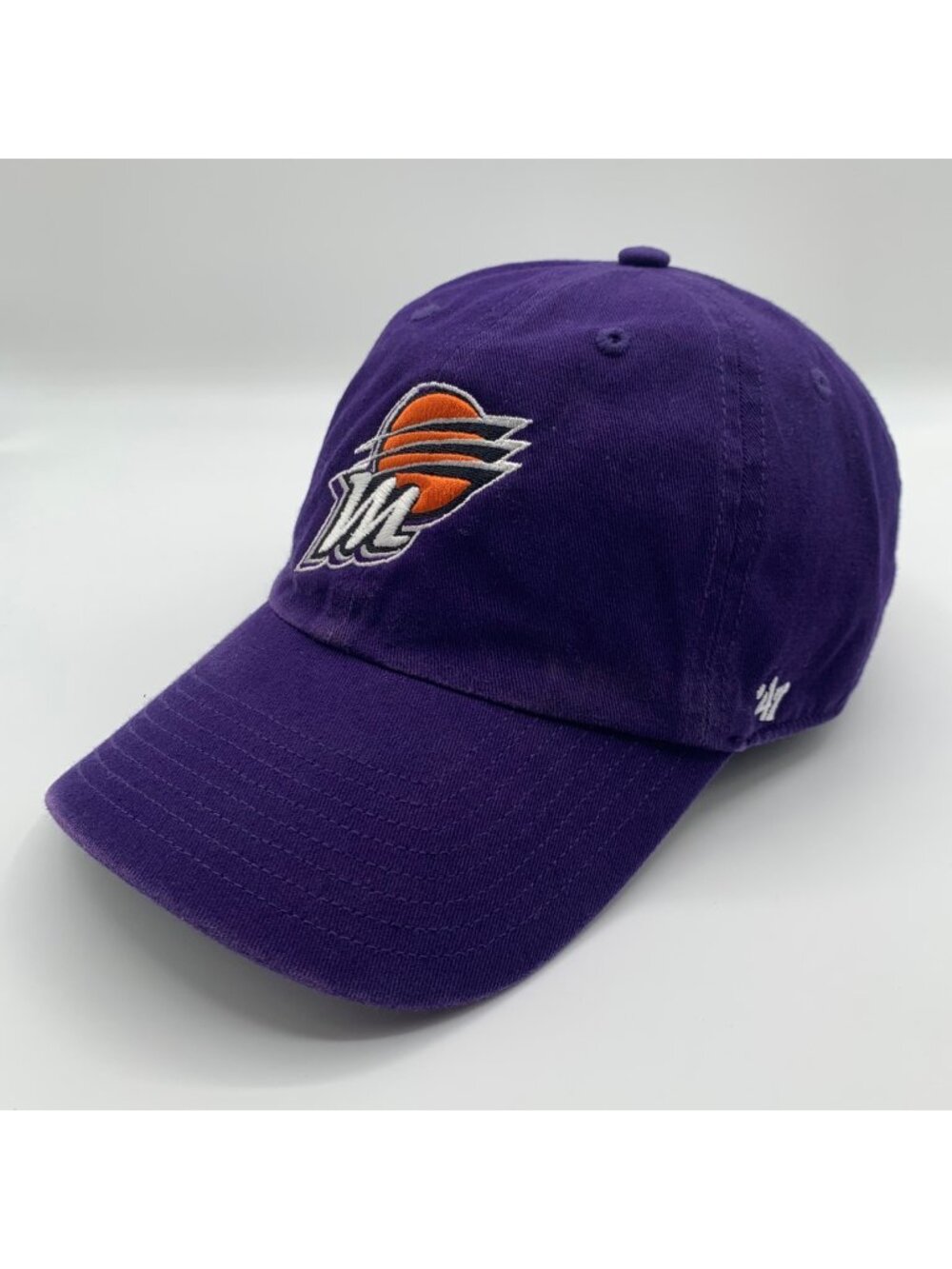 Phoenix Mercury WNBA Purple 47 Brand Clean Up Relaxed Fit Strapback Hat